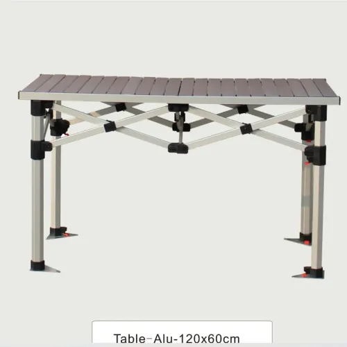 Aluminum folding tables