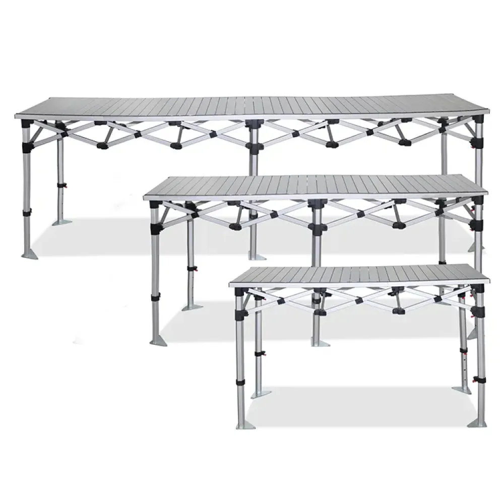 Aluminum folding tables