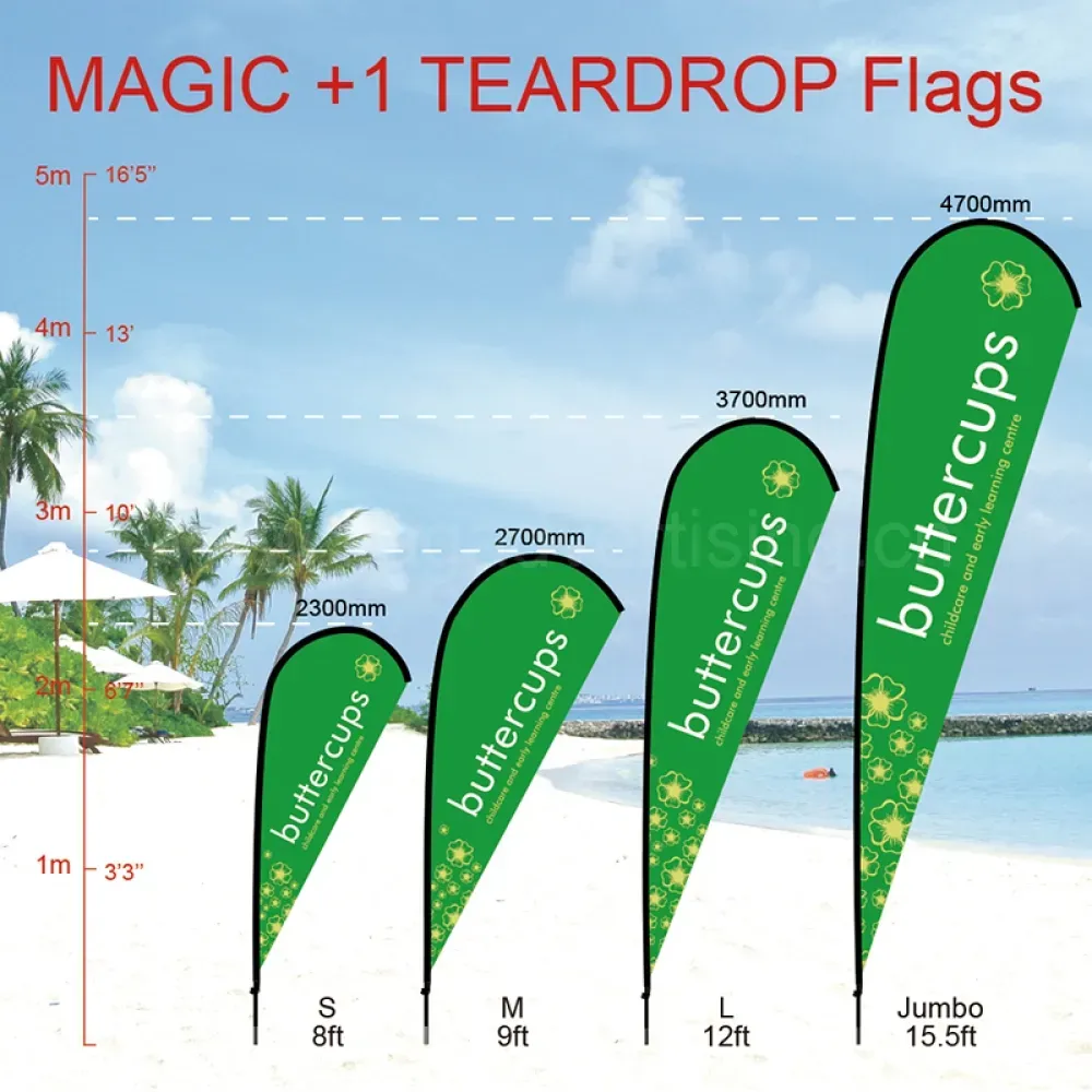 Teardrop Flag