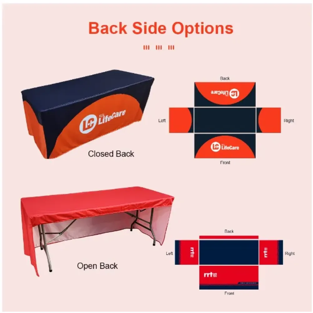 4FT Fitted Table Cover