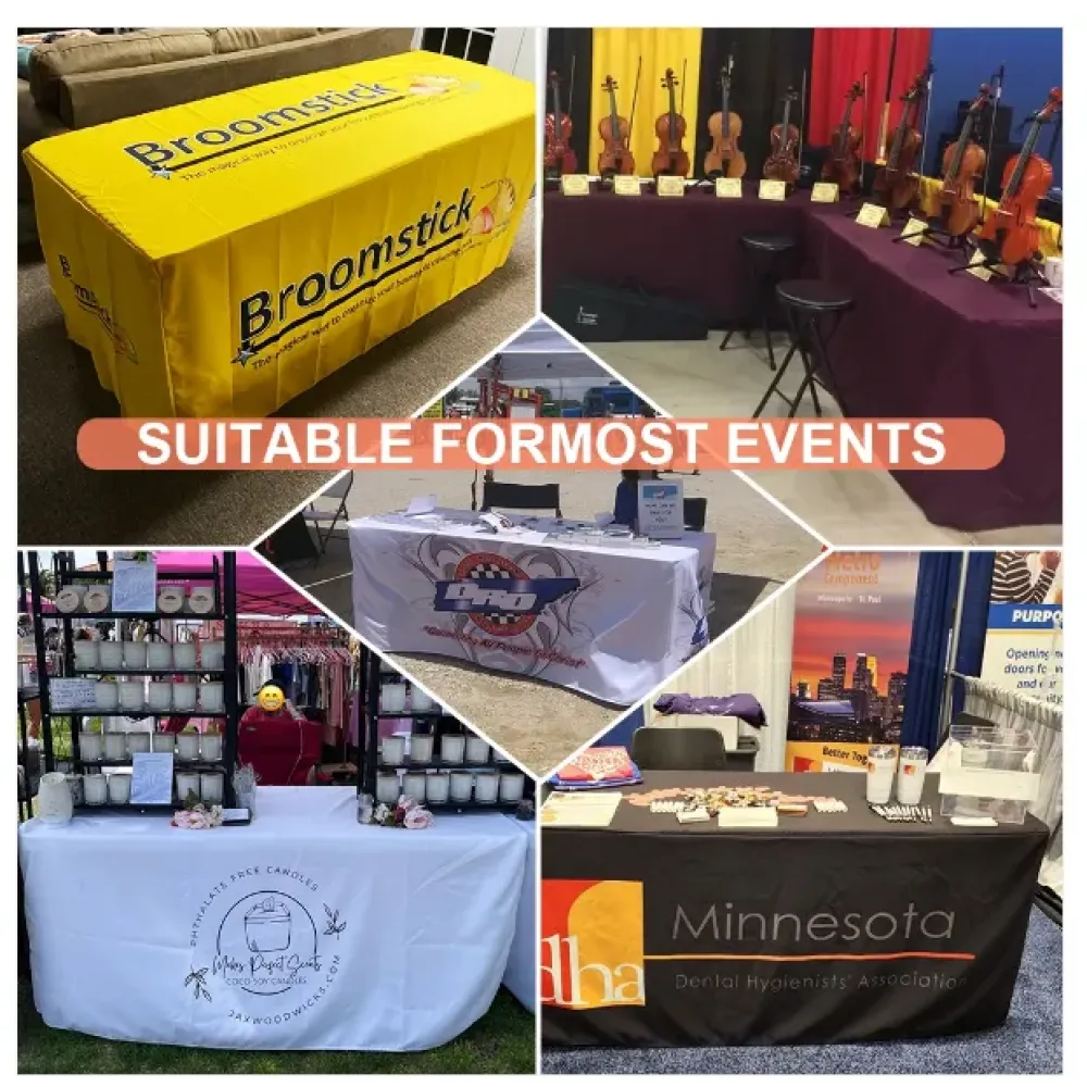 4FT Fitted Table Cover