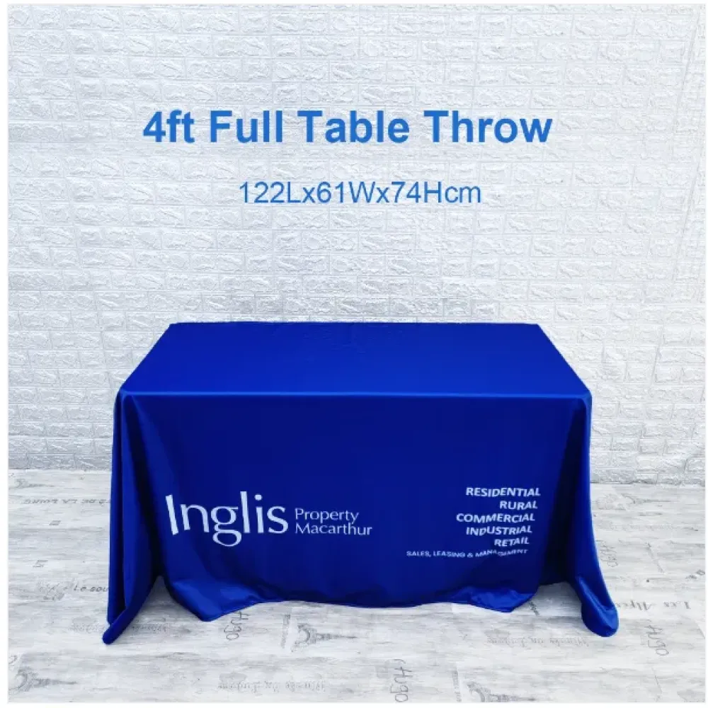 4FT Fitted Table Cover