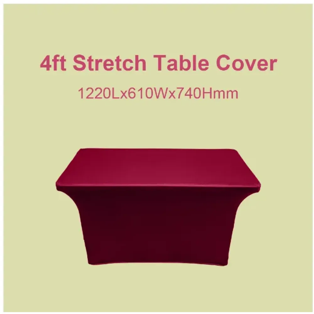 4ft Stretch Table Cover