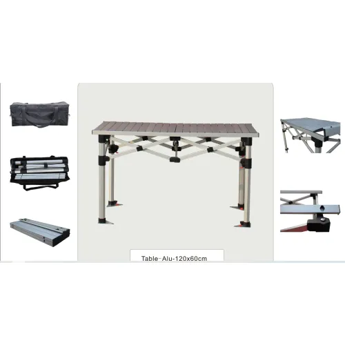 Aluminum folding tables