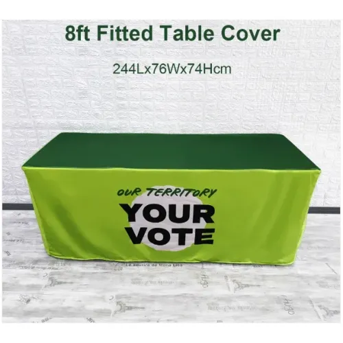 8ft Fitted Table Cover